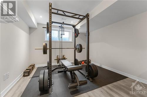 4921 Abbott Street E, Ottawa, ON - Indoor Photo Showing Gym Room