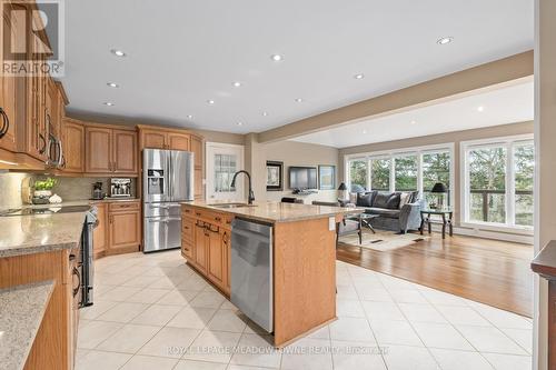 47 Dawson Crescent, Halton Hills, ON - Indoor Photo Showing Kitchen With Stainless Steel Kitchen