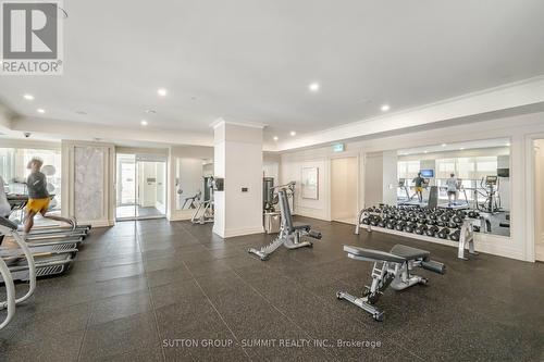 1510 - 36 Elm Drive, Mississauga, ON - Indoor Photo Showing Gym Room