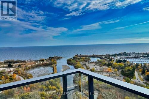 3203 - 2212 Lake Shore Boulevard W, Toronto, ON - Outdoor With Body Of Water With Balcony With View