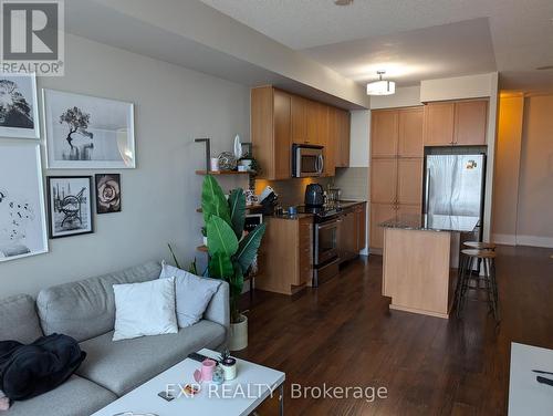 1306 - 15 Viking Lane, Toronto, ON - Indoor Photo Showing Kitchen With Stainless Steel Kitchen