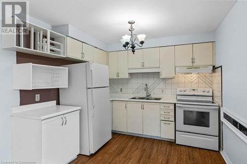 1255 Upper Gage Avenue Unit# 14, Hamilton, ON - Indoor Photo Showing Kitchen With Double Sink