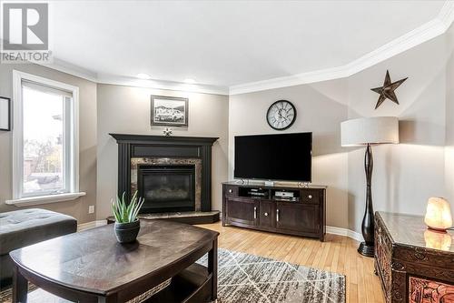 165 Gemma Street, Sudbury, ON - Indoor Photo Showing Living Room With Fireplace