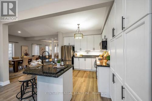 81 Tallships Drive, Whitby, ON - Indoor Photo Showing Kitchen With Double Sink With Upgraded Kitchen