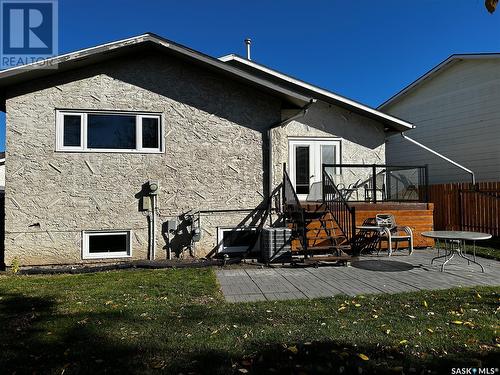 58 Dunfield Crescent, Meadow Lake, SK - Outdoor With Deck Patio Veranda With Exterior