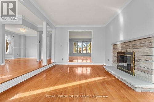 23 Shallice Court, Toronto, ON - Indoor With Fireplace