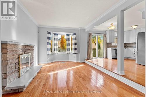 23 Shallice Court, Toronto, ON - Indoor With Fireplace