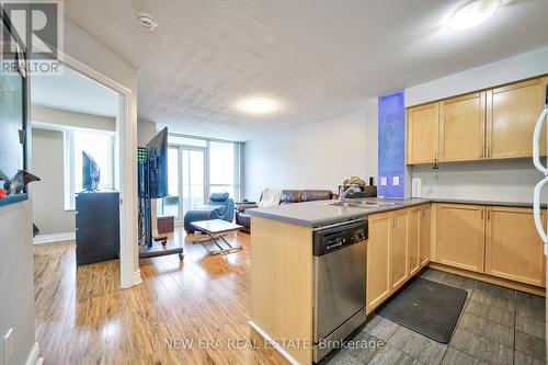 3105 - 60 Brian Harrison Way, Toronto, ON - Indoor Photo Showing Kitchen With Double Sink