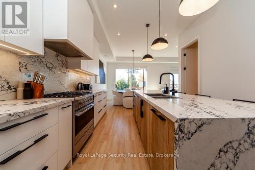 70 Chamberlain Avenue, Toronto, ON - Indoor Photo Showing Kitchen With Double Sink With Upgraded Kitchen