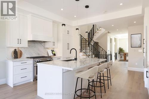 249 Rebecca Street, Oakville, ON - Indoor Photo Showing Kitchen With Upgraded Kitchen