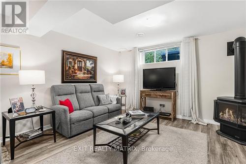 1740 Florence Street, Hawkesbury, ON - Indoor Photo Showing Living Room With Fireplace