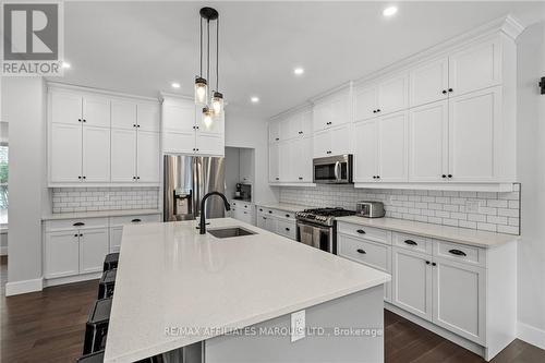 3399 Lakeshore Road, North Glengarry, ON - Indoor Photo Showing Kitchen With Upgraded Kitchen