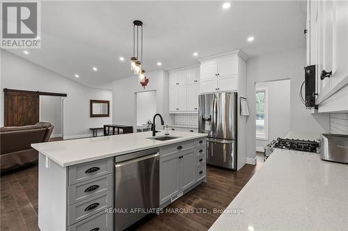 3399 Lakeshore Road, North Glengarry, ON - Indoor Photo Showing Kitchen With Upgraded Kitchen