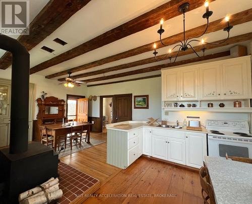 69 12Th Concession Road, South Frontenac (Frontenac South), ON - Indoor Photo Showing Kitchen With Double Sink