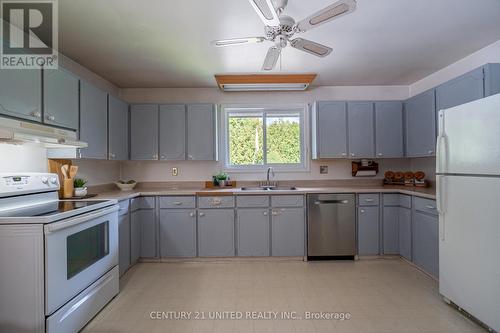 1340 County Road 4 Road, Douro-Dummer, ON - Indoor Photo Showing Kitchen With Double Sink