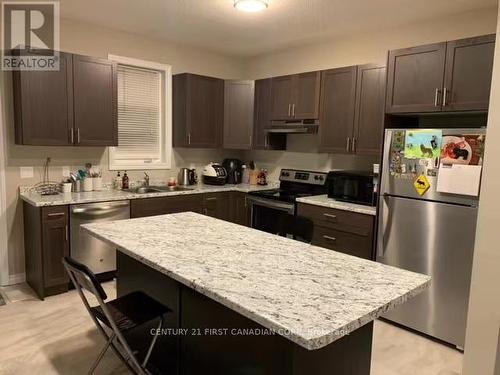 1720 O'Hanlan Lane, London, ON - Indoor Photo Showing Kitchen With Double Sink