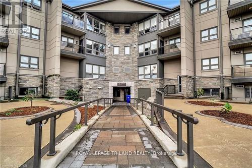 312 - 5 Jacksway Crescent, London, ON - Outdoor With Balcony With Facade