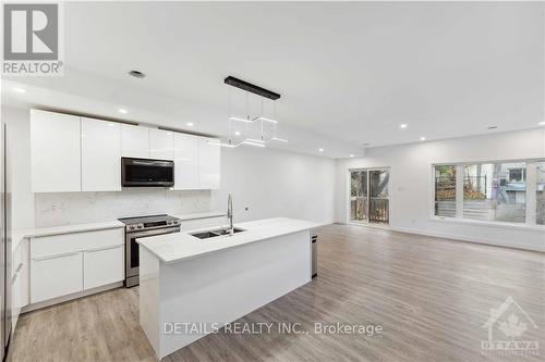 828 Maplewood Avenue, Ottawa, ON - Indoor Photo Showing Kitchen With Double Sink With Upgraded Kitchen