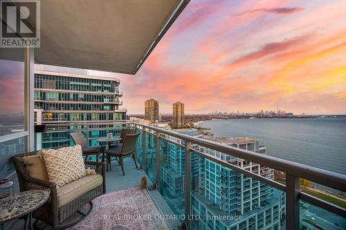 2207 - 16 Brookers Lane, Toronto, ON - Outdoor With Body Of Water With Balcony With View