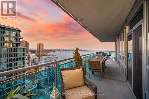 2207 - 16 Brookers Lane, Toronto, ON - Outdoor With Body Of Water With Balcony With View With Exterior