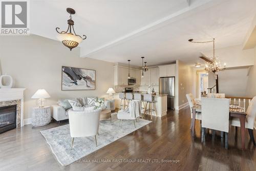 53 - 1295 Wharf Street, Pickering, ON - Indoor Photo Showing Living Room With Fireplace