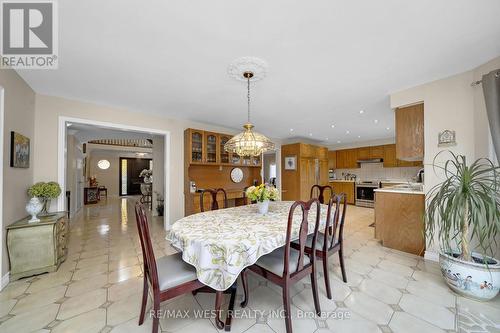 185 Dianawood Ridge, Vaughan, ON - Indoor Photo Showing Dining Room