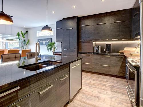 Cuisine - 3171  - 3171A Rue Laurin, Sainte-Marthe-Sur-Le-Lac, QC - Indoor Photo Showing Kitchen With Double Sink