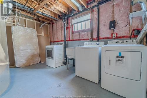 5935 Rose Unit# Lower, Windsor, ON - Indoor Photo Showing Laundry Room