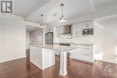 555 Anand Private Unit#504, Ottawa, ON - Indoor Photo Showing Kitchen With Upgraded Kitchen