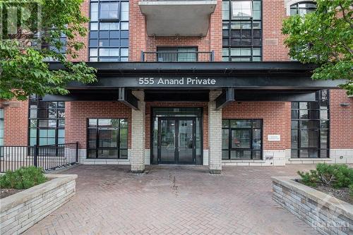 555 Anand Private Unit#504, Ottawa, ON - Outdoor With Balcony With Facade