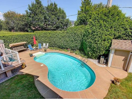 Pool - 560 Rue Duquesne, Saint-Bruno-De-Montarville, QC - Outdoor With In Ground Pool With Backyard