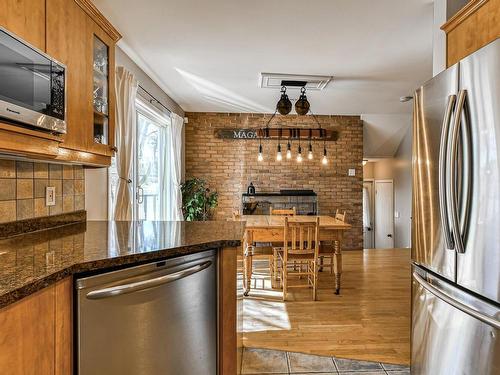 Dining room - 17750 Rue Notre-Dame, Mirabel, QC - Indoor Photo Showing Kitchen