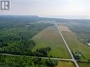 View looking East at the 200 acres. 100 acres is below drone. - Lot 36, 36-37 Conc 6-7, Northern Bruce Peninsula, ON 