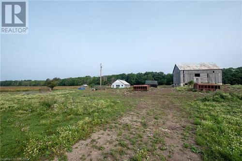 View from driveway off of Dyers Bay Road. - Lot 36, 36-37 Conc 6-7, Northern Bruce Peninsula, ON 