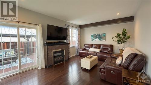 755 Oakglade Avenue, Kanata, ON - Indoor Photo Showing Living Room With Fireplace