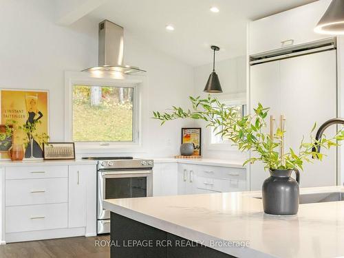 793493 Third Line, Mono, ON - Indoor Photo Showing Kitchen With Upgraded Kitchen