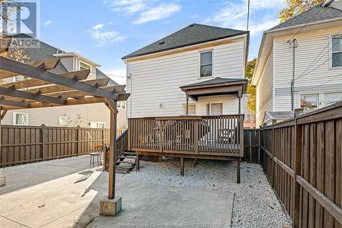 816 Dougall Avenue, Windsor, ON - Outdoor With Deck Patio Veranda With Exterior