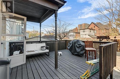 816 Dougall Avenue, Windsor, ON - Outdoor With Deck Patio Veranda With Exterior