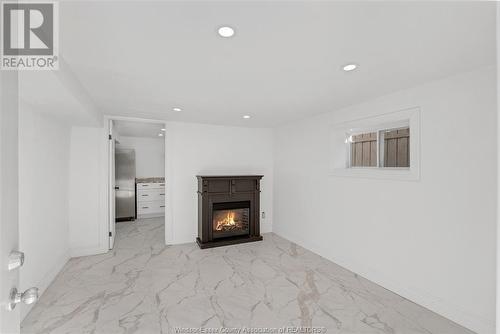 816 Dougall Avenue, Windsor, ON - Indoor With Fireplace