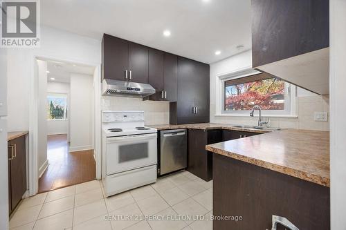 10 Chipping Road, Toronto, ON - Indoor Photo Showing Kitchen With Double Sink