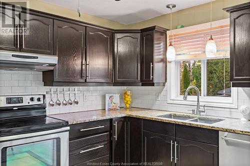 355 Jolly Avenue, Lasalle, ON - Indoor Photo Showing Kitchen With Double Sink