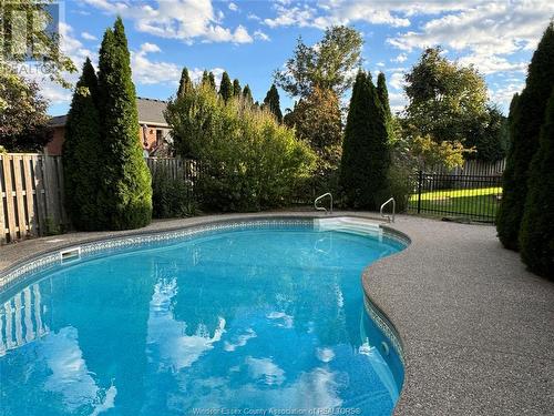 355 Jolly Avenue, Lasalle, ON - Outdoor With In Ground Pool With Backyard