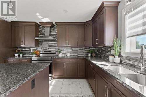 4529 Anderson Avenue, Comber, ON - Indoor Photo Showing Kitchen With Double Sink