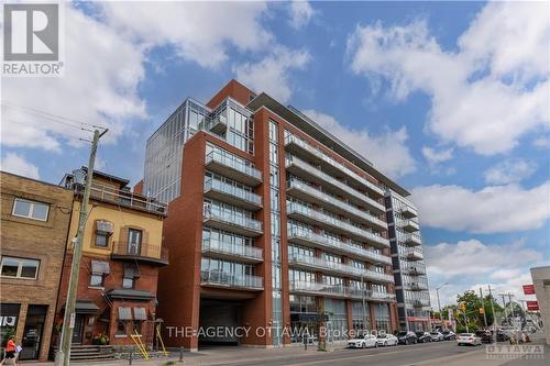 415 - 354 Gladstone Avenue, Ottawa, ON - Outdoor With Balcony With Facade