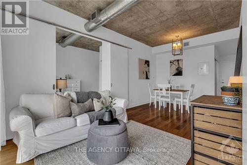 415 - 354 Gladstone Avenue, Ottawa, ON - Indoor Photo Showing Living Room