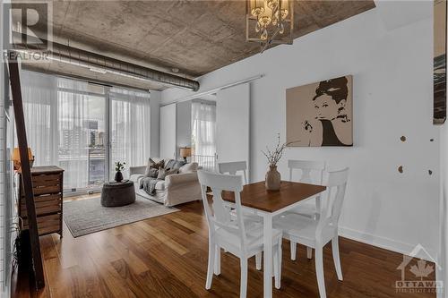 Dining area. - 354 Gladstone Avenue Unit#415, Ottawa, ON - Indoor Photo Showing Dining Room