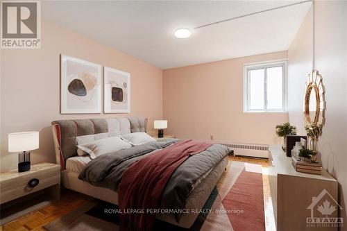 1110 - 1505 Baseline Road, Ottawa, ON - Indoor Photo Showing Bedroom