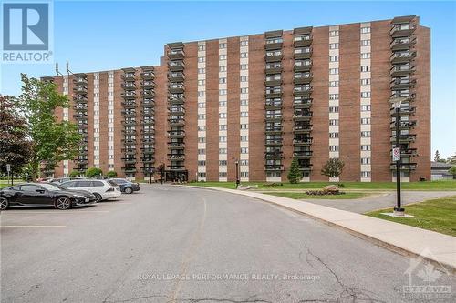 1110 - 1505 Baseline Road, Ottawa, ON - Outdoor With Balcony With Facade