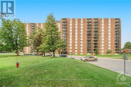 1110 - 1505 Baseline Road, Ottawa, ON - Outdoor With Balcony With Facade