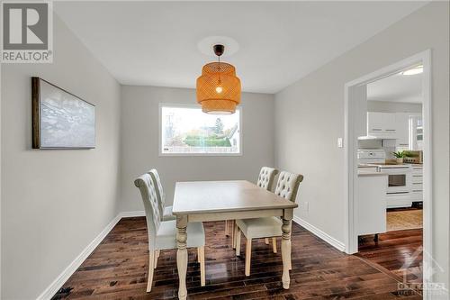 1249 Morrison Drive, Ottawa, ON - Indoor Photo Showing Dining Room